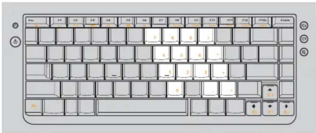 LENOVO IdeaPad U450p - Numeric keypad - 1