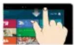 MEDION Akoya S6615T - Touch screen gestures - 5