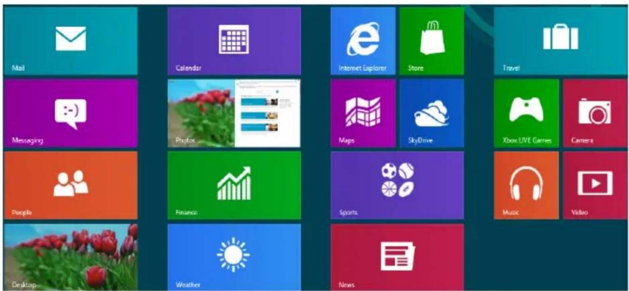 MEDION Akoya S6212 - Windows® 8 Start Screen - 1