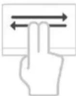 MEDION Akoya S4213 - Zweifingerbedienung des Touchpads - 3