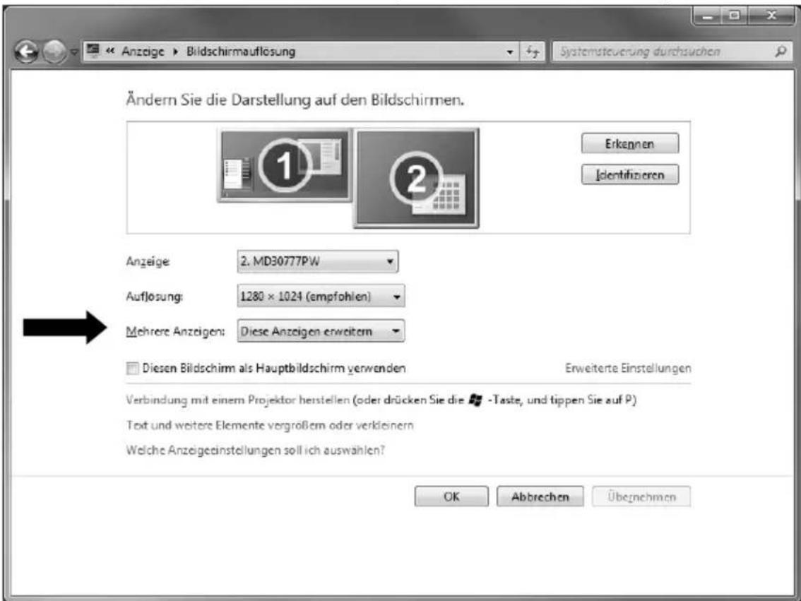 MEDION Akoya S4213 - Anschluss eines externen Monitors - 1