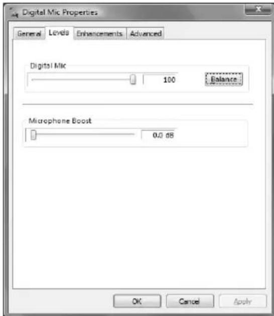 MEDION Akoya P6815 - Setting the Recording Level - 2
