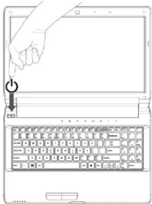 MEDION Akoya P6815 - On/Off Button - 1