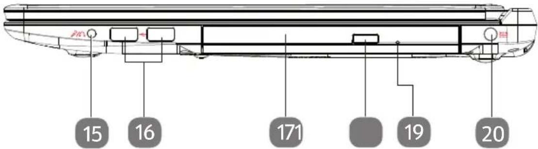 MEDION Akoya E6435 - Rechte Seite - 1