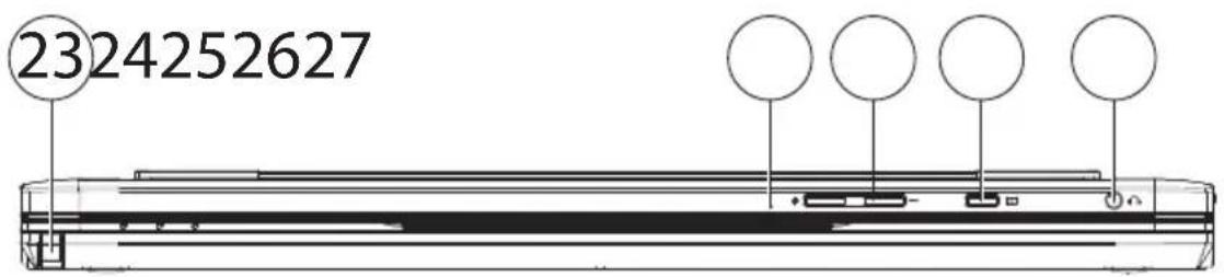 MEDION Akoya P2213T MD 98926 - Oberseite der Tablet-Einheit - 1