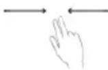 MEDION Akoya P2213T MD 98926 - Zweifingerbedienung des Touchpads - 3