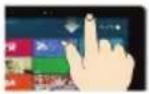 MEDION Akoya E1231T MD 98876 - Gesten für Touchscreen - 5