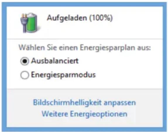 MEDION Akoya P2211T MD 98875 - Überprüfen der Akkuladung - 1