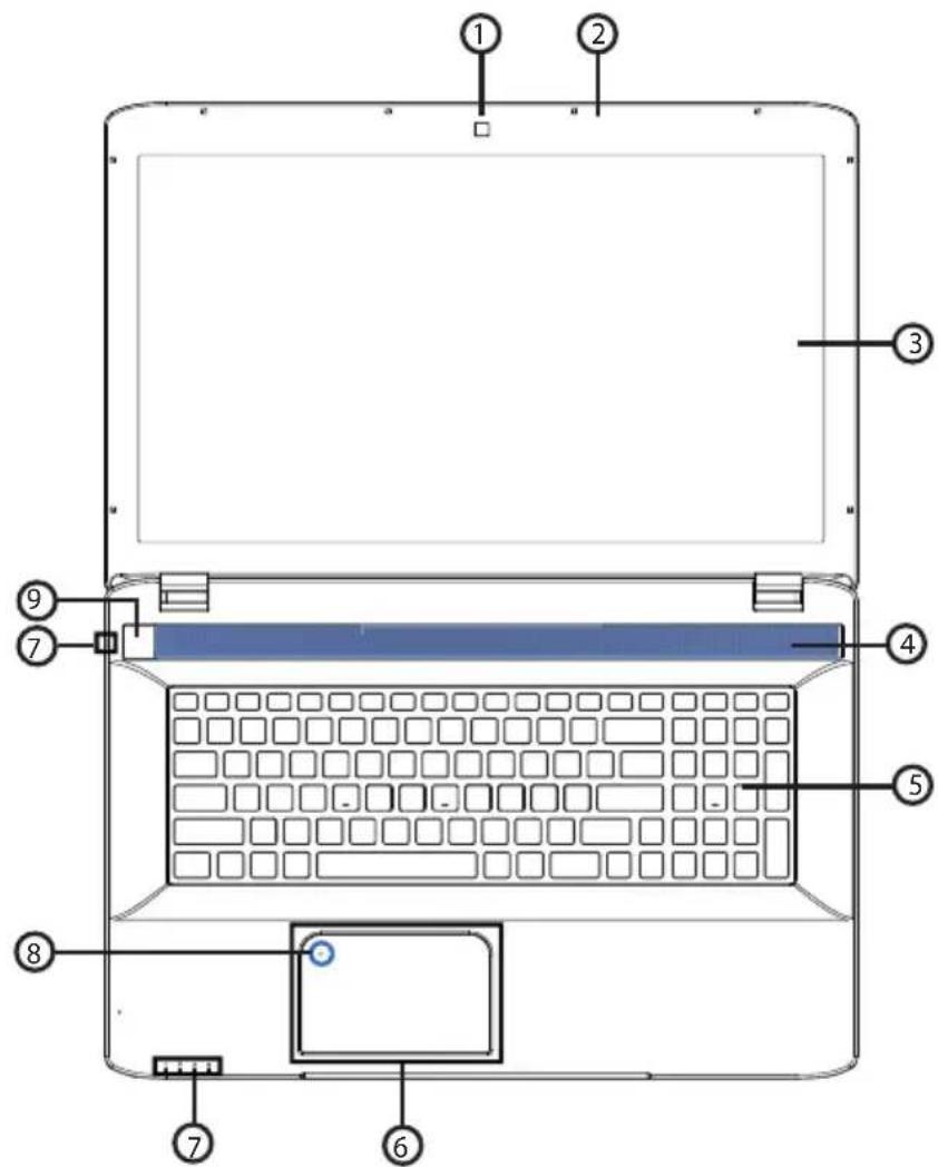 MEDION Akoya E7225T MD 98554 - Geöff netes Notebook - 1