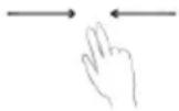 MEDION Akoya E7225T MD 98554 - Zweifingerbedienung des Touchpads - 3