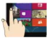 MEDION Akoya E1317T MD 98442 - Gesten für Touchscreen - 1