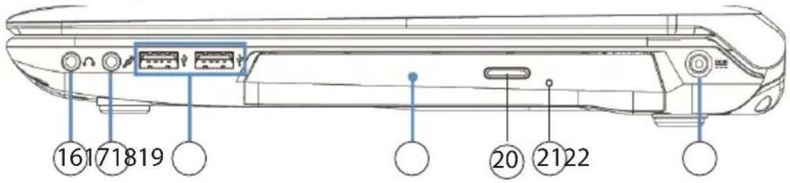 MEDION Akoya P6637 MD 98293 - Right Side - 1