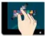 MEDION Akoya P7647 MD 60325 - Gesten für Touchscreen - 3