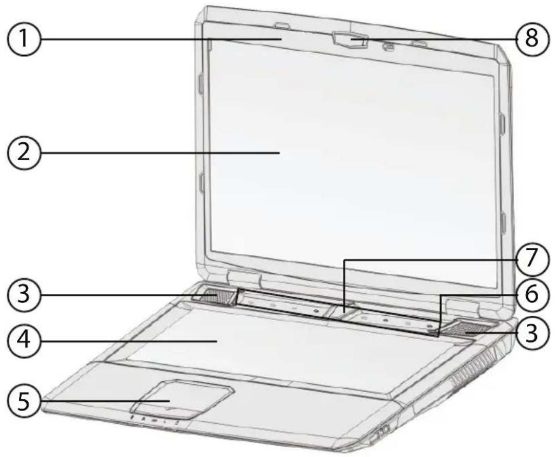 MEDION Erazer X7820 - Geöff netes Notebook - 1