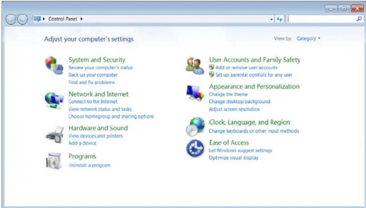 MEDION Erazer X7817 - Windows® 7 - Control Panel - 1