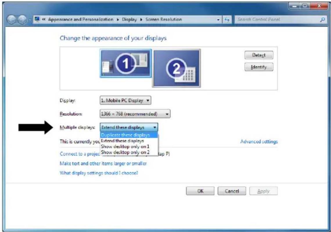 MEDION Erazer X7817 - Connecting an External Monitor - 3
