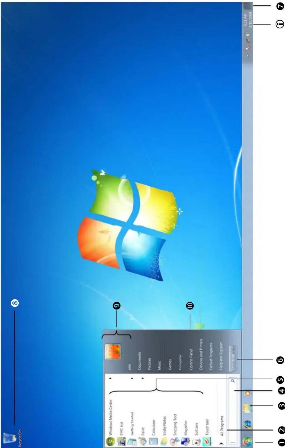 MEDION Erazer X7817 - ① System tray - 1
