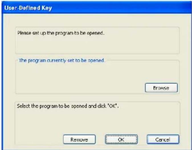 MEDION Erazer X7817 - Programming the user-defined P1 key (optional) - 1