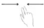 MEDION Akoya P2211T MD98602 - Zweifingerbedienung des Touchpads - 3