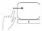 MEDION Erazer P6661 MD 99717 - Zweifingerbedienung des Touchpads - 7