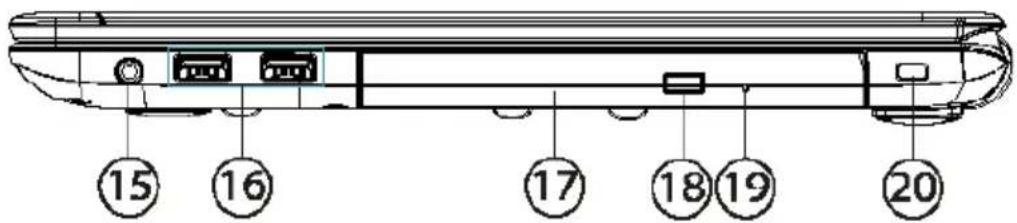 MEDION Erazer P6661 MD 99717 - Rechte Seite - 1