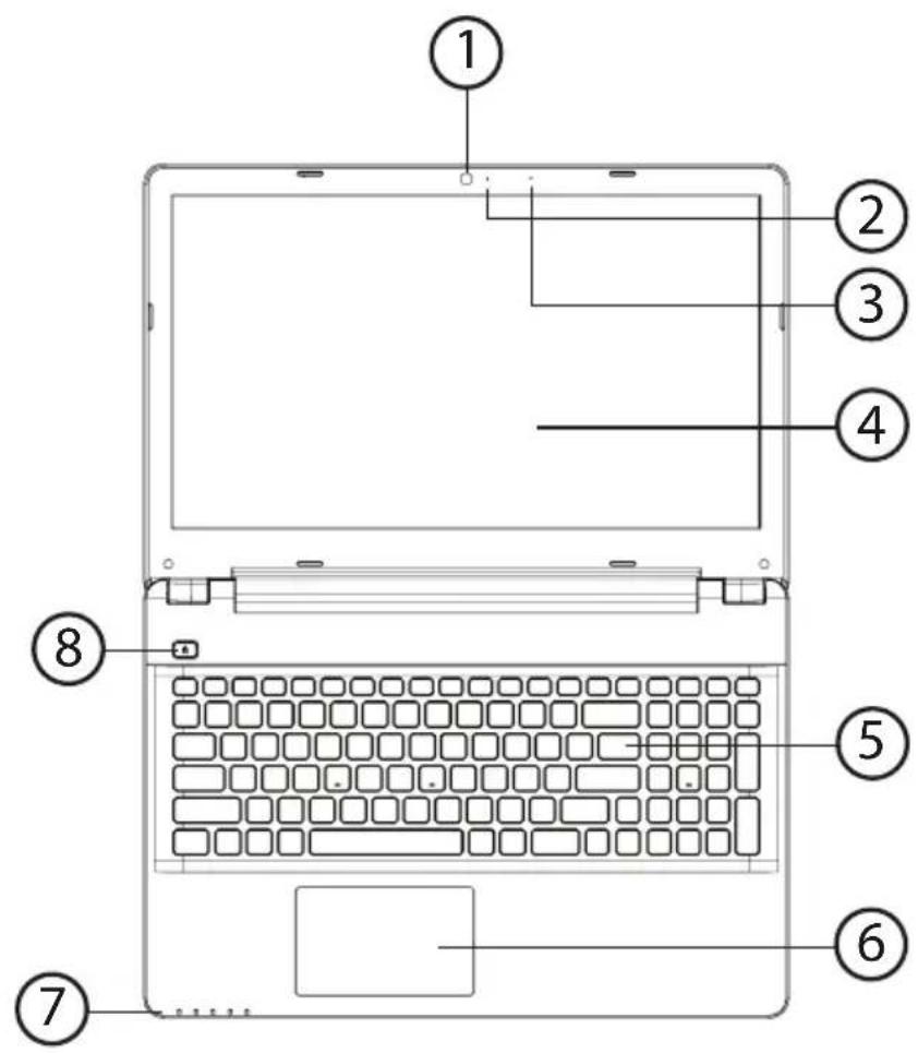 MEDION Akoya E6417 MD 99248 - Geöff netes Notebook - 1