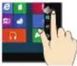 MEDION Akoya P6657 MD 99139 - Touch screen gestures - 2
