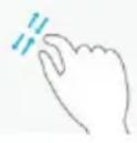 PEAQ PNB C1011 - Zweifingerbedienung des Touchpads - 1