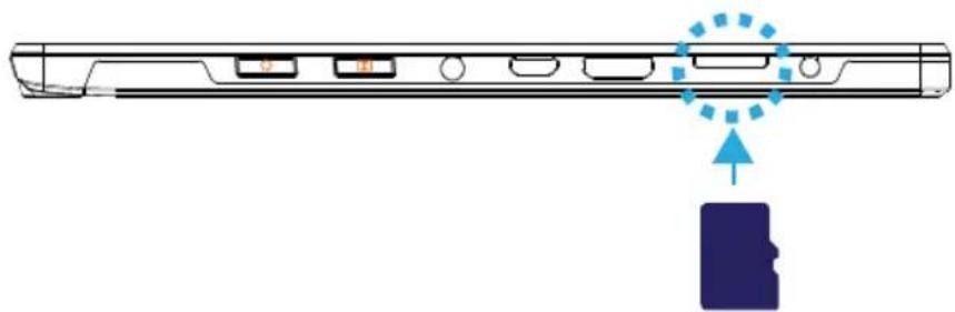 PEAQ PMM C1010 - Speicherkarte einlegen - 1