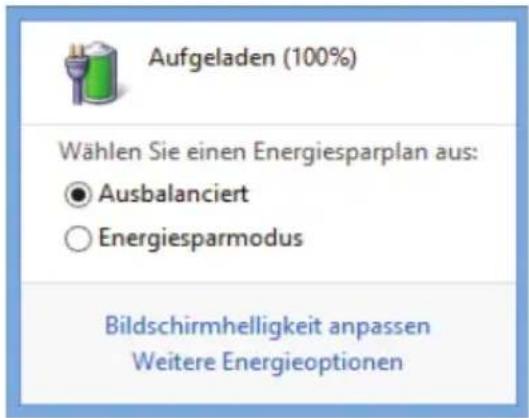 MEDION MD99132 - Überprüfen der Akkuladung - 1
