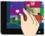 MEDION MD99137 - Touch screen gestures - 4