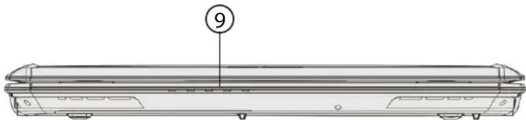 MEDION Erazer X7831 MD98776 - Front View - 1
