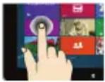 MEDION Akoya E1231T MD98877 - Touch screen gestures - 7