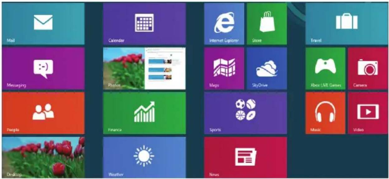 MEDION Akoya E1231T MD98877 - Windows® 8 Start Screen - 1