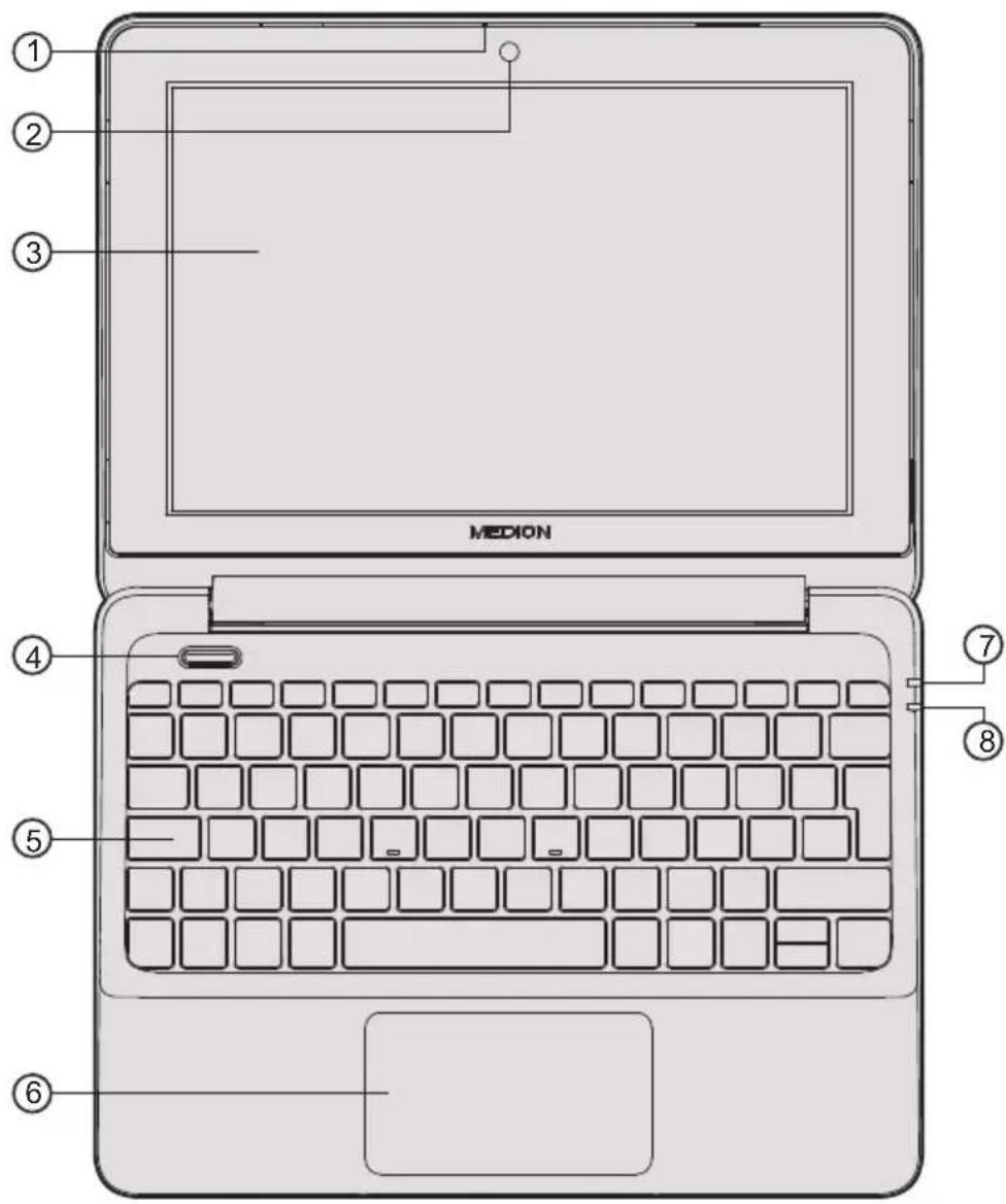 MEDION Akoya E1231T MD98877 - Open Notebook - 1