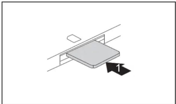 FUJITSU SIEMENS ESPRIMO Mobile U9200 - InsertingtheSIMcard - 1