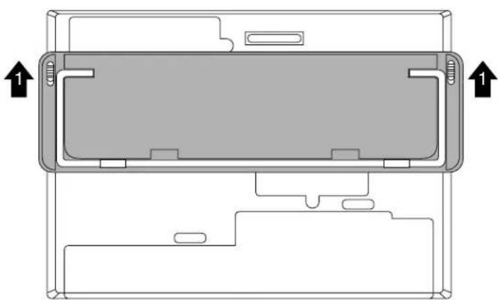 FUJITSU SIEMENS ESPRIMO Mobile U9200 - Installingthebattery - 3