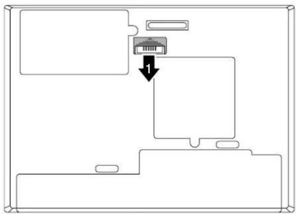 FUJITSU SIEMENS ESPRIMO Mobile U9200 - Removingthebattery - 2