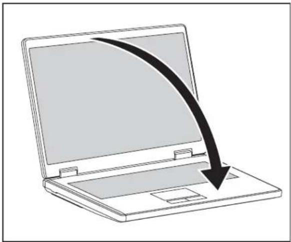 FUJITSU SIEMENS ESPRIMO Mobile U9200 - SwitchingofftheNotebook - 2