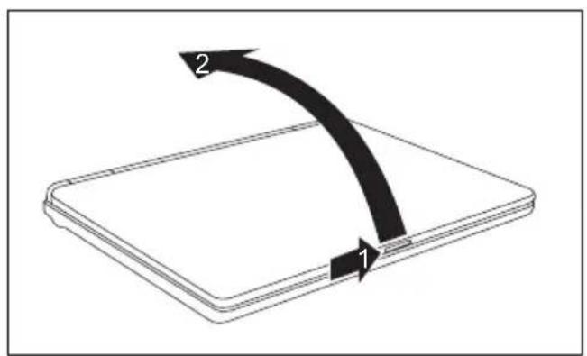 FUJITSU SIEMENS Amilo D LA 1703 - Notebook einschalten - 1