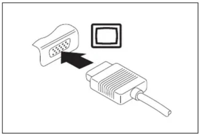 FUJITSU SIEMENS Amilo D LA 1703 - Externen Bildschirm anschließen - 1