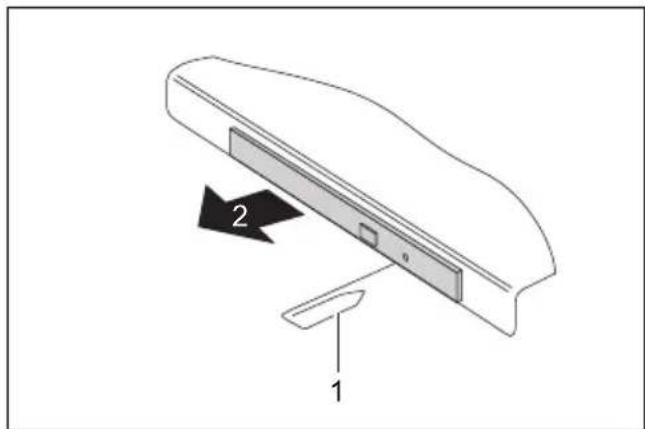 FUJITSU SIEMENS Amilo D LA 1703 - Manuelle Entnahme (Notentnahme) - 1