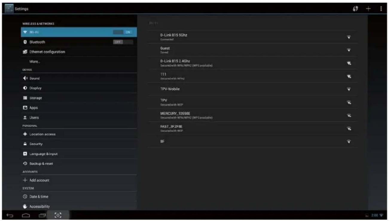 PHILIPS Brilliance S231C4 - 2.4-5 Android-Systemeinstellungen - 2