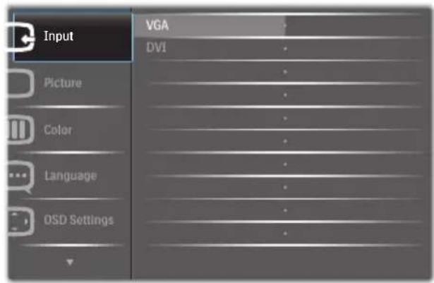 PHILIPS 276E7 - Was ist ein Bildschirmmenü (OSD)? - 1