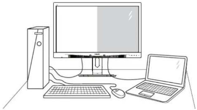 PHILIPS 272S4 - MultiView - 1