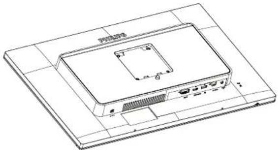 PHILIPS 272S4 - Basisständer anbringen - 1