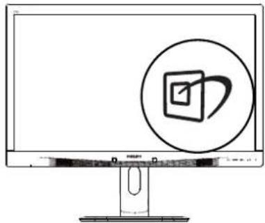 PHILIPS 272S4 - Wie schalte ich SmartImage ein? - 1