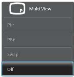 PHILIPS 272S4 - Wie aktiviere ich MultiView per Schnelltaste? - 2