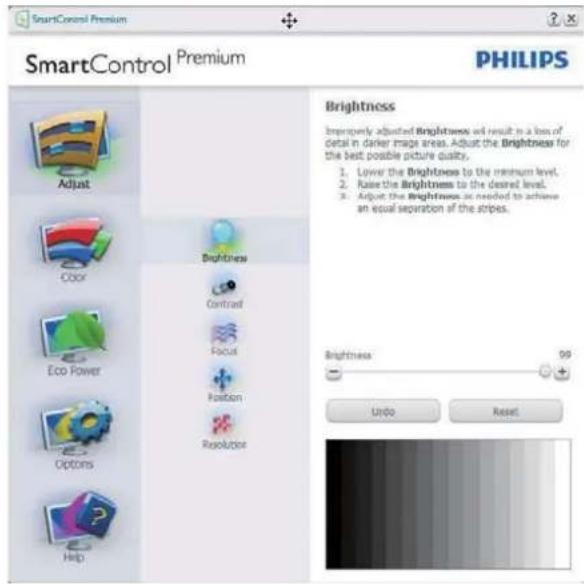 PHILIPS 272S4 - Adjust menu (Anpassungsmenü) - 1