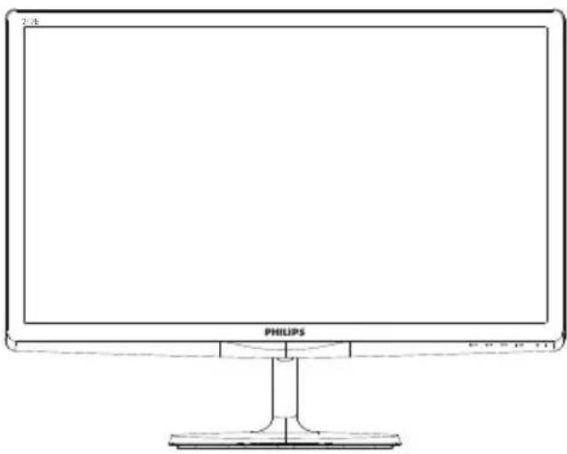 PHILIPS 247E6 - Monitor bedienen - 1